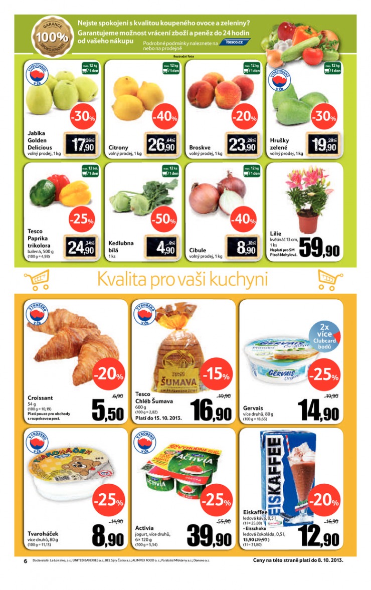 leták Tesco supermarkety od 2.10.2013 strana 1 leták Tesco supermarkety od 2.10.2013 strana 1