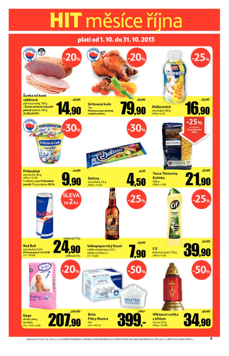 leták Tesco malé hypermarkety od 2.10.2013 strana 1 leták Tesco malé hypermarkety od 2.10.2013 strana 1