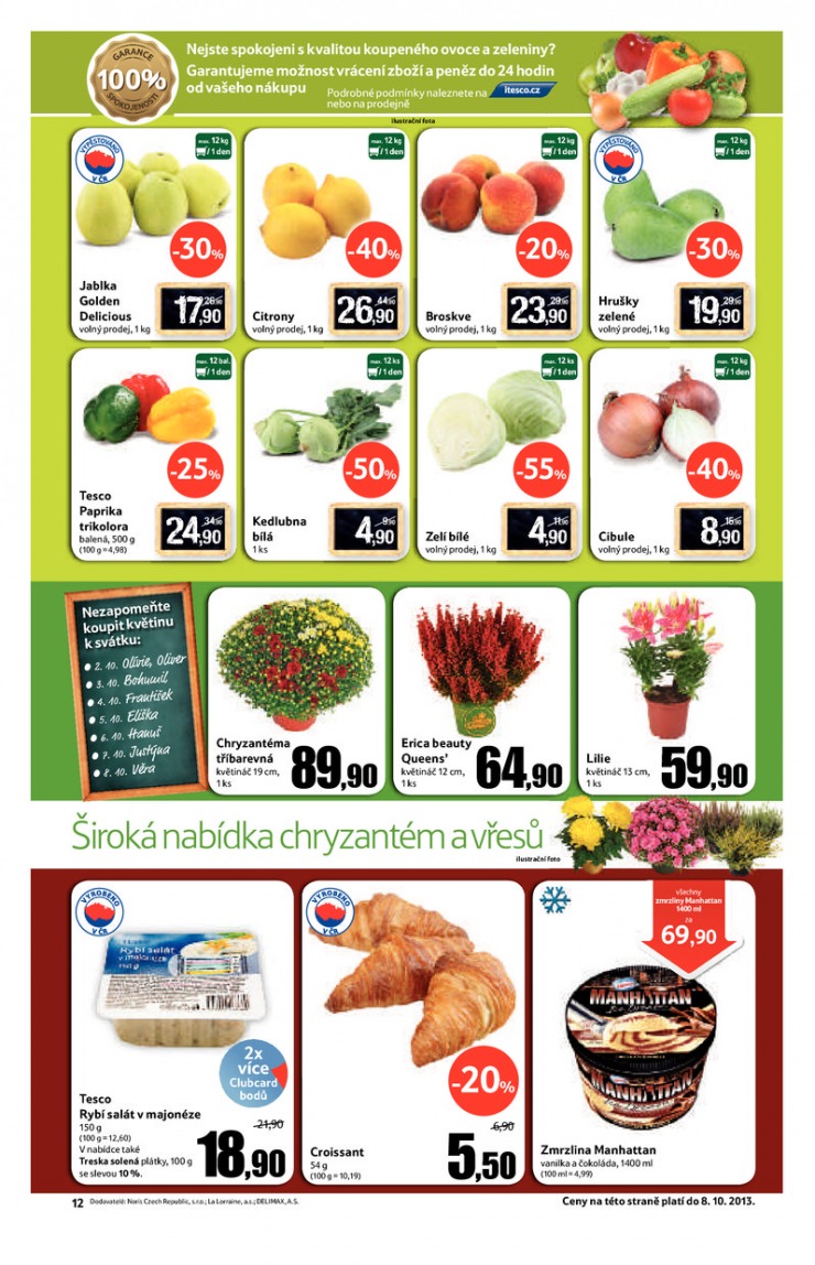leták Tesco malé hypermarkety od 2.10.2013 strana 1 leták Tesco malé hypermarkety od 2.10.2013 strana 1