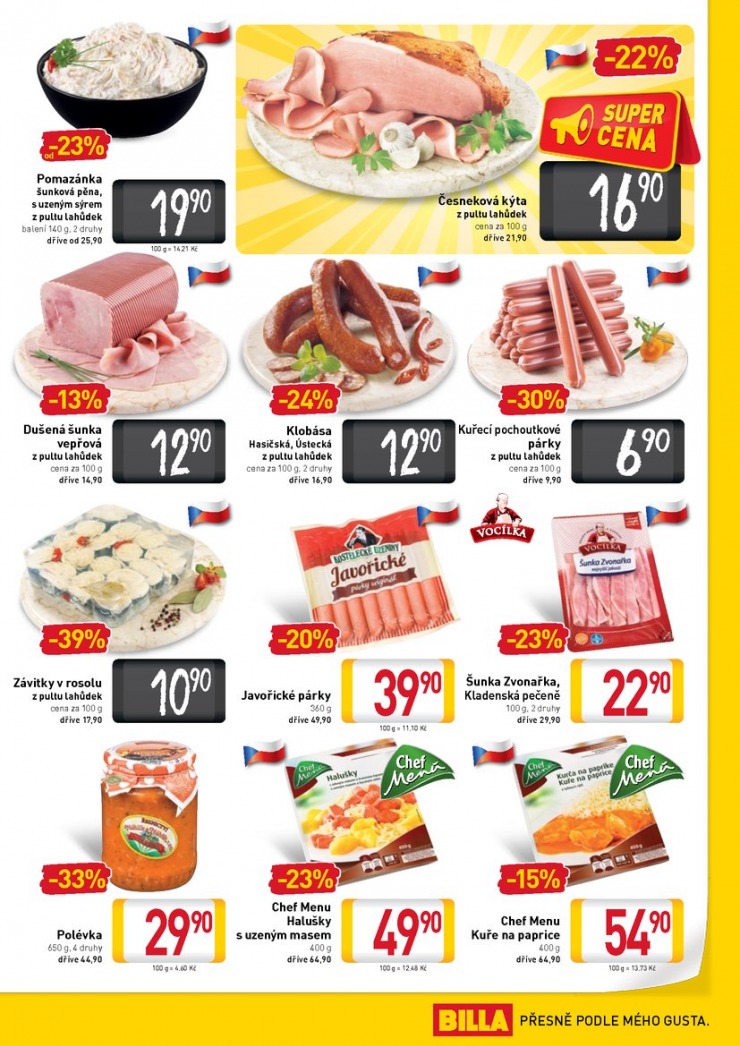 leták Billa velký od 2.10.2013 strana 1 leták Billa velký od 2.10.2013 strana 1