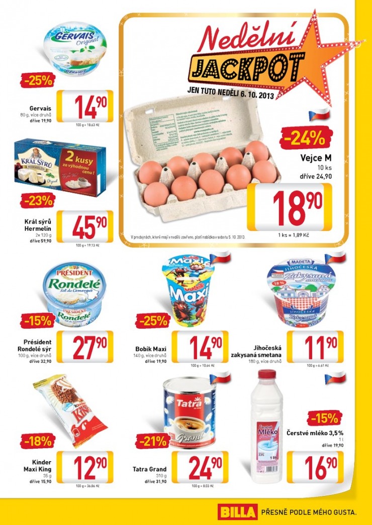 let�k Billa velk� od 2.10.2013 strana 1