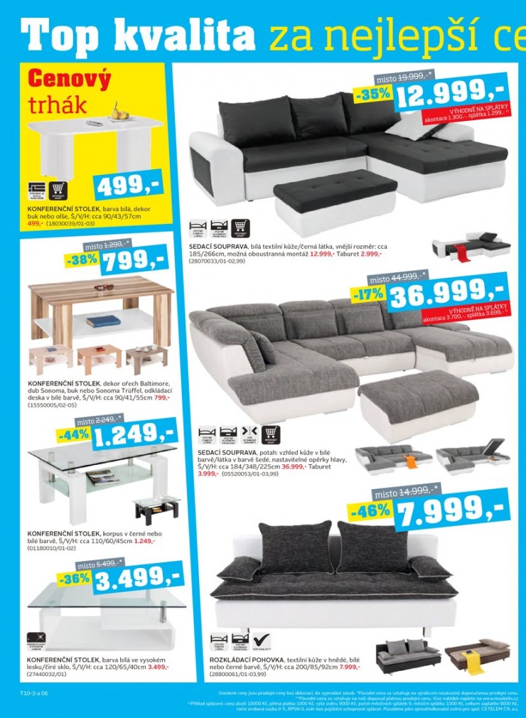 let�k Mobelix Aktu�ln� prospekt od 1.10.2013 strana 1