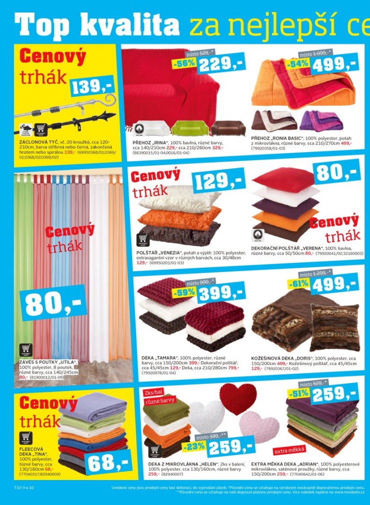 let�k Mobelix Aktu�ln� prospekt od 1.10.2013 strana 1