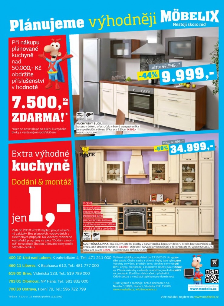 leták Mobelix Aktuální prospekt od 1.10.2013 strana 1 leták Mobelix Aktuální prospekt od 1.10.2013 strana 1