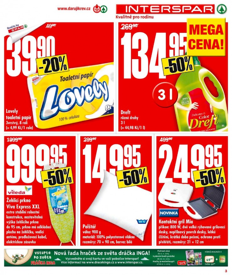 leták Interspar Akční nabídka od 2.10.2013 strana 1 leták Interspar Akční nabídka od 2.10.2013 strana 1