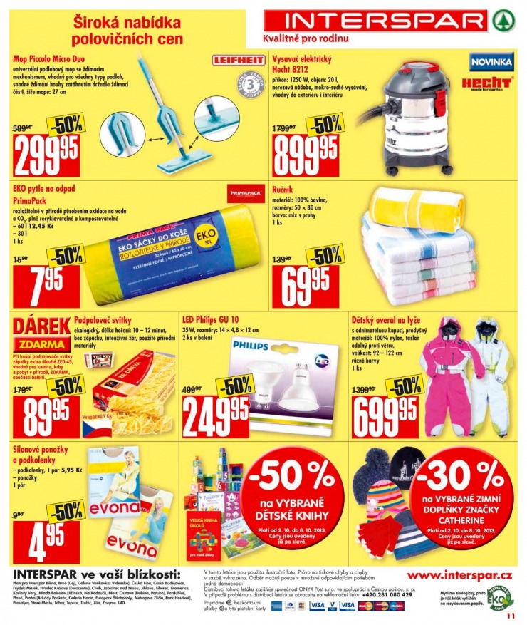 leták Interspar Akční nabídka od 2.10.2013 strana 1 leták Interspar Akční nabídka od 2.10.2013 strana 1