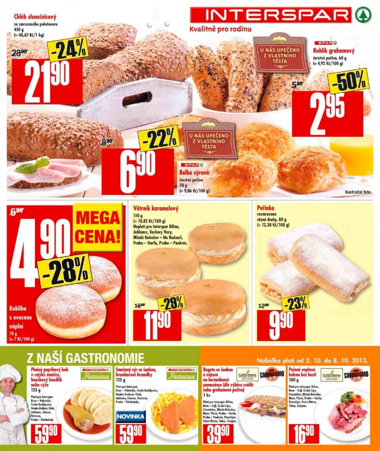 leták Interspar Akční nabídka od 2.10.2013 strana 1 leták Interspar Akční nabídka od 2.10.2013 strana 1