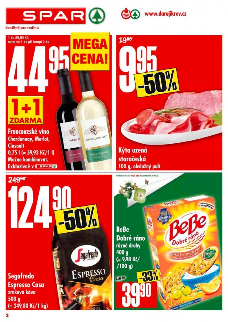 letk Interspar nabdka Spar od 2.10.2013 strana 1