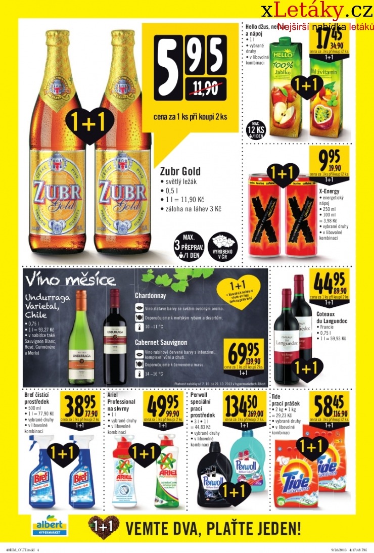 leták Albert Hypermarket akční leták strana 1 leták Albert Hypermarket akční leták strana 1