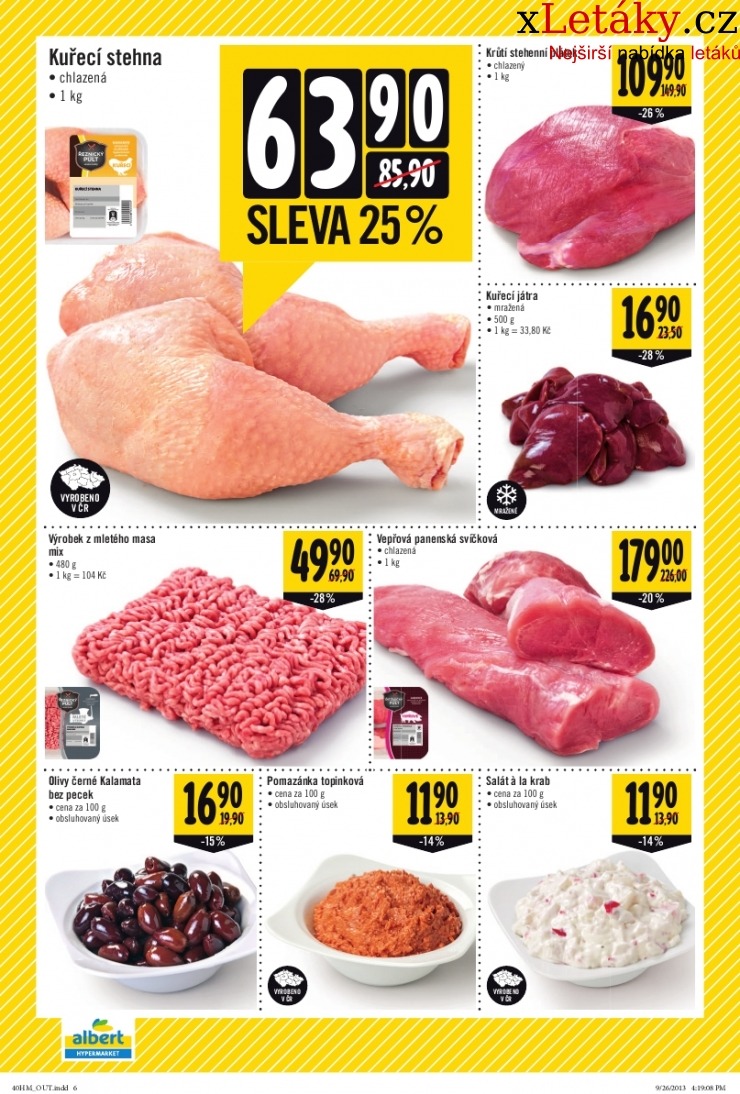 leták Albert Hypermarket akční leták strana 1 leták Albert Hypermarket akční leták strana 1