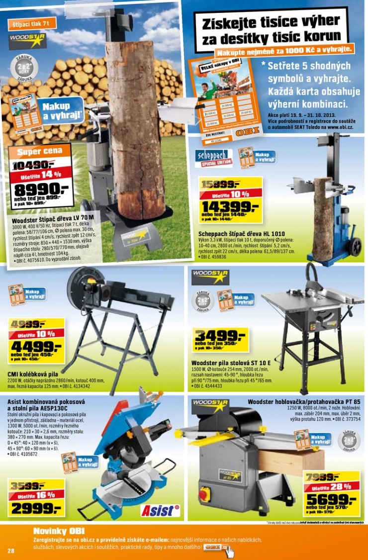 let�k OBI Aktu�ln� let�k od 3.10.2013 strana 1