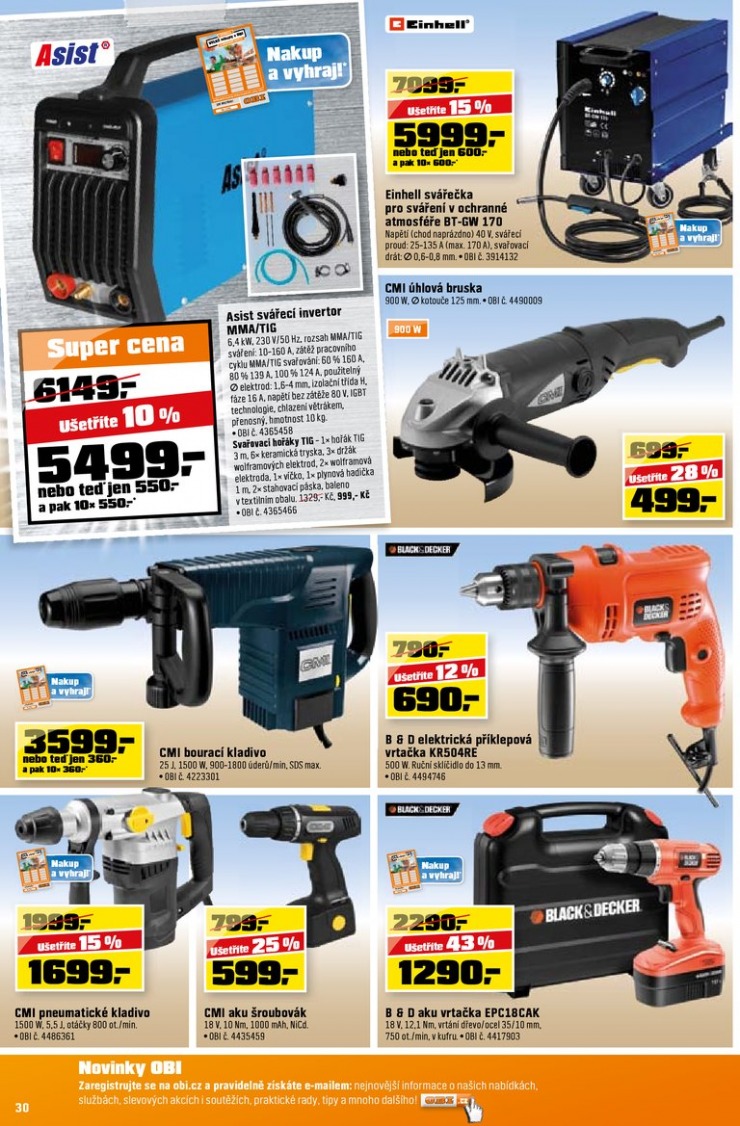 let�k OBI Aktu�ln� let�k od 3.10.2013 strana 1