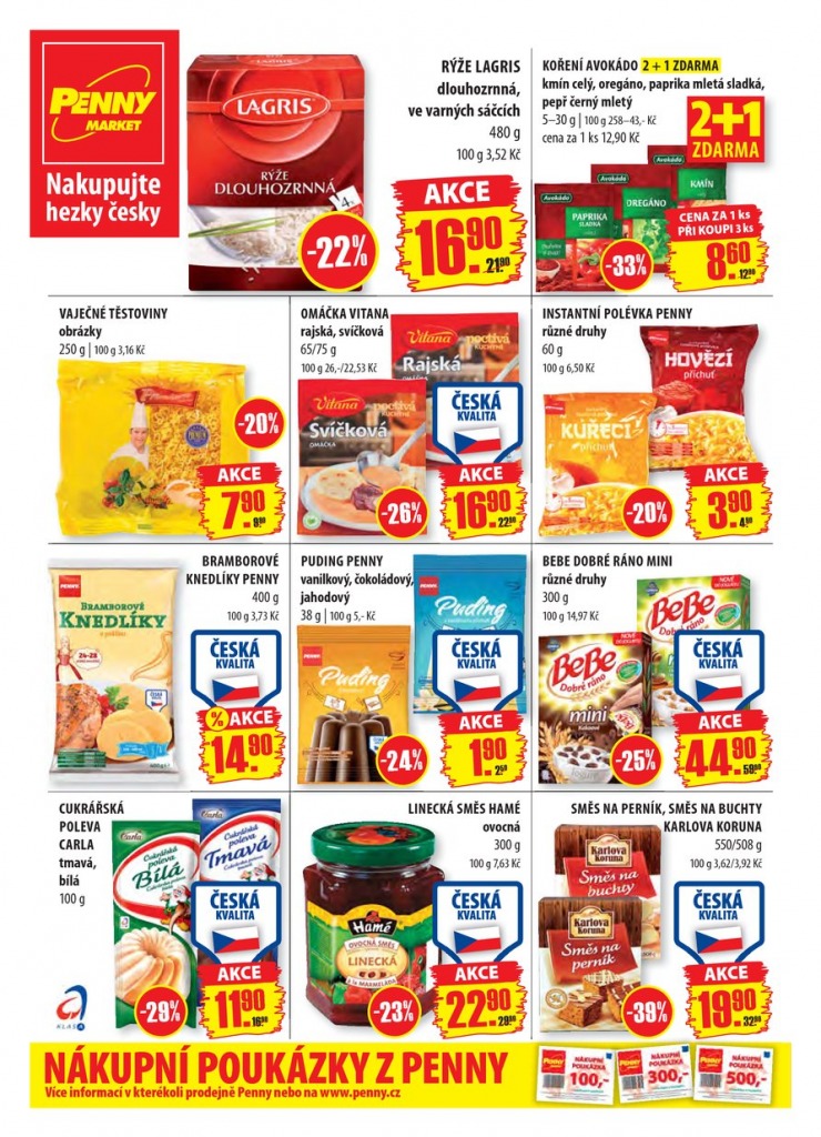 let�k Penny Aktu�ln� nab�dka od 7.10.2013 strana 1