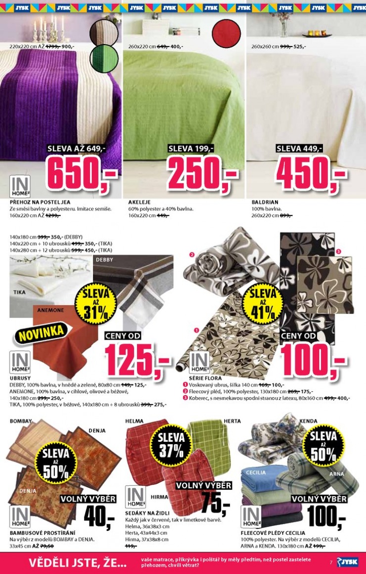 let�k Jysk Nab�dka t�dne od 3.10.2013 strana 1