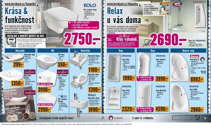 let�k Hornbach Aktu�ln� let�k od 1.10.2013 strana 1