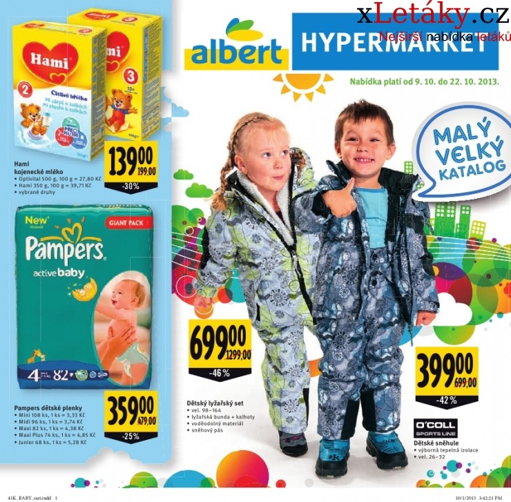 leták Albert Hypermarket - děti leták strana 1 leták Albert Hypermarket - děti leták strana 1