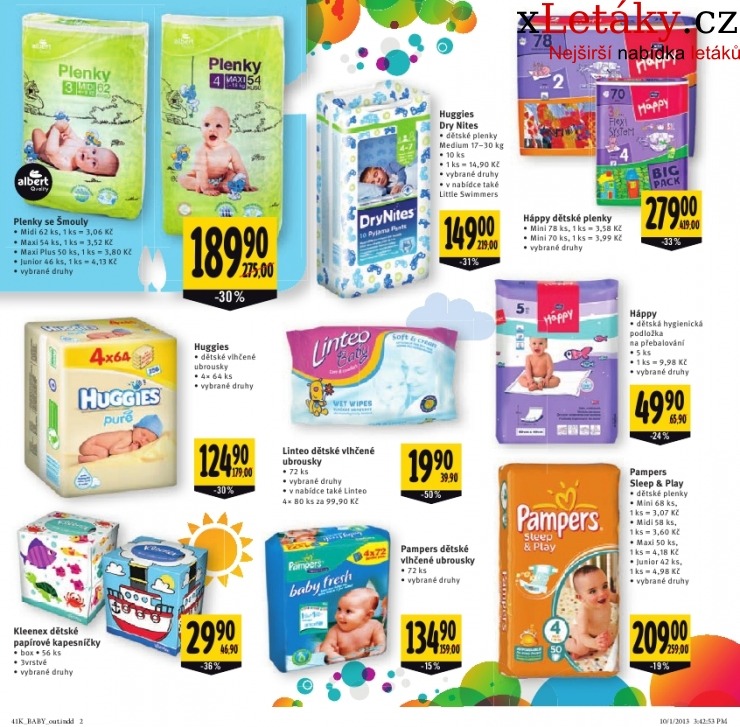leták Albert Hypermarket - děti leták strana 1 leták Albert Hypermarket - děti leták strana 1