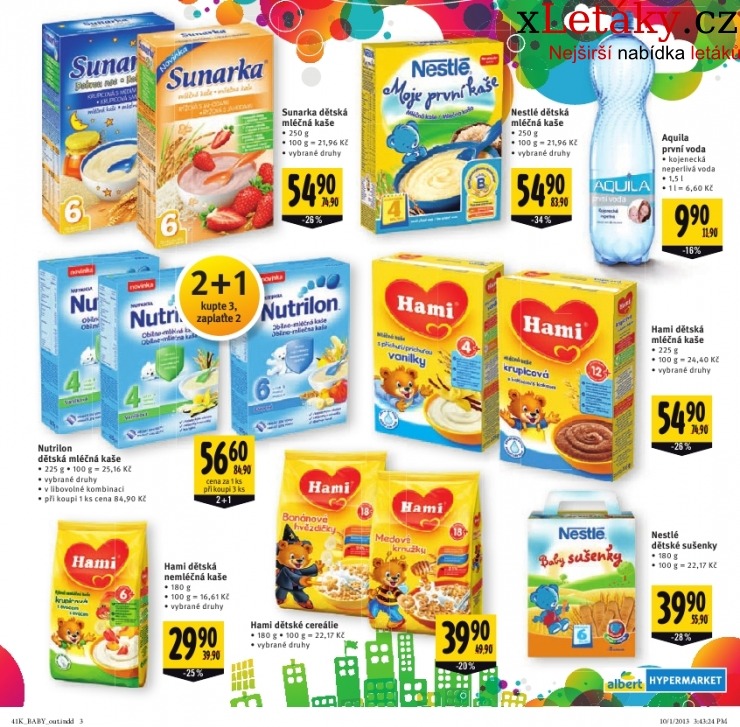 leták Albert Hypermarket - děti leták strana 1 leták Albert Hypermarket - děti leták strana 1