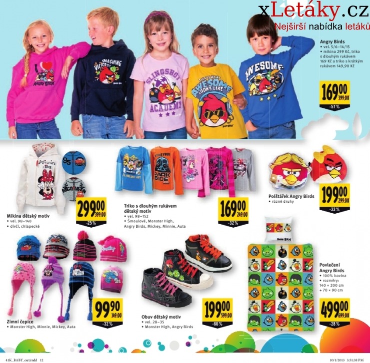 leták Albert Hypermarket - děti leták strana 1 leták Albert Hypermarket - děti leták strana 1