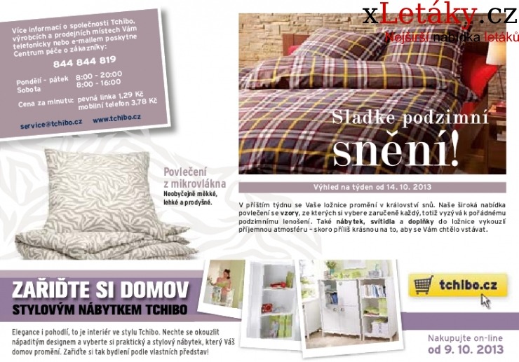 leták Tchibo leták strana 1 leták Tchibo leták strana 1