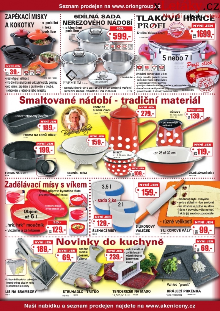 leták Orion leták strana 1 leták Orion leták strana 1
