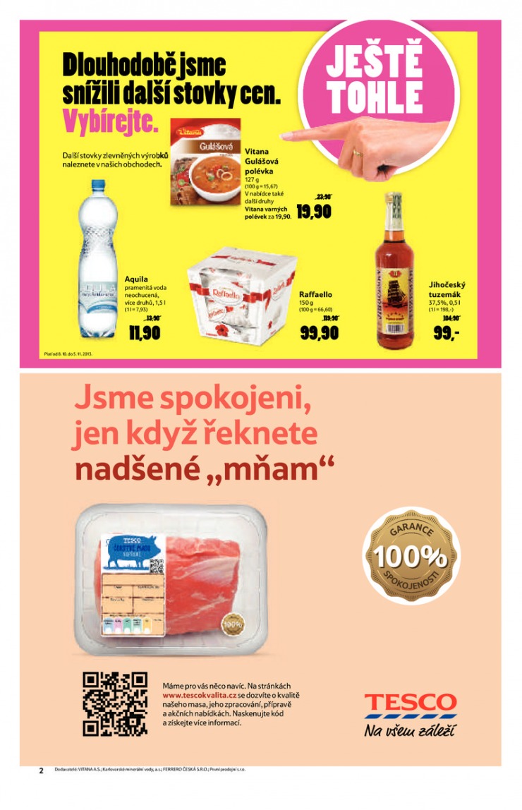 leták Tesco malé hypermarkety od 9.10.2013 strana 1 leták Tesco malé hypermarkety od 9.10.2013 strana 1