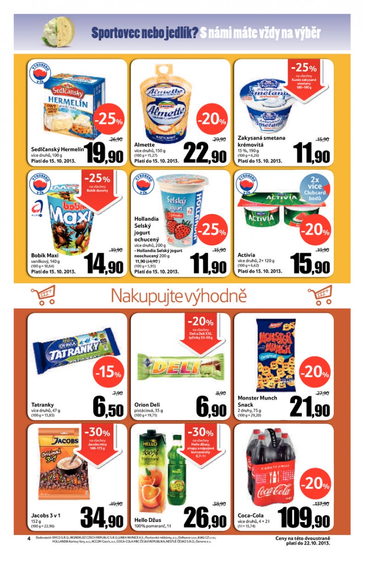 leták Tesco malé hypermarkety od 9.10.2013 strana 1 leták Tesco malé hypermarkety od 9.10.2013 strana 1