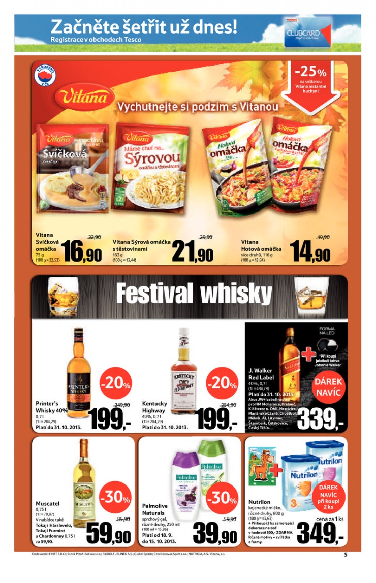 leták Tesco malé hypermarkety od 9.10.2013 strana 1 leták Tesco malé hypermarkety od 9.10.2013 strana 1