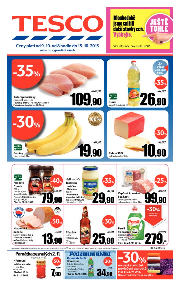 letk Tesco velk hypermarkety od 9.10.2013 strana 1
