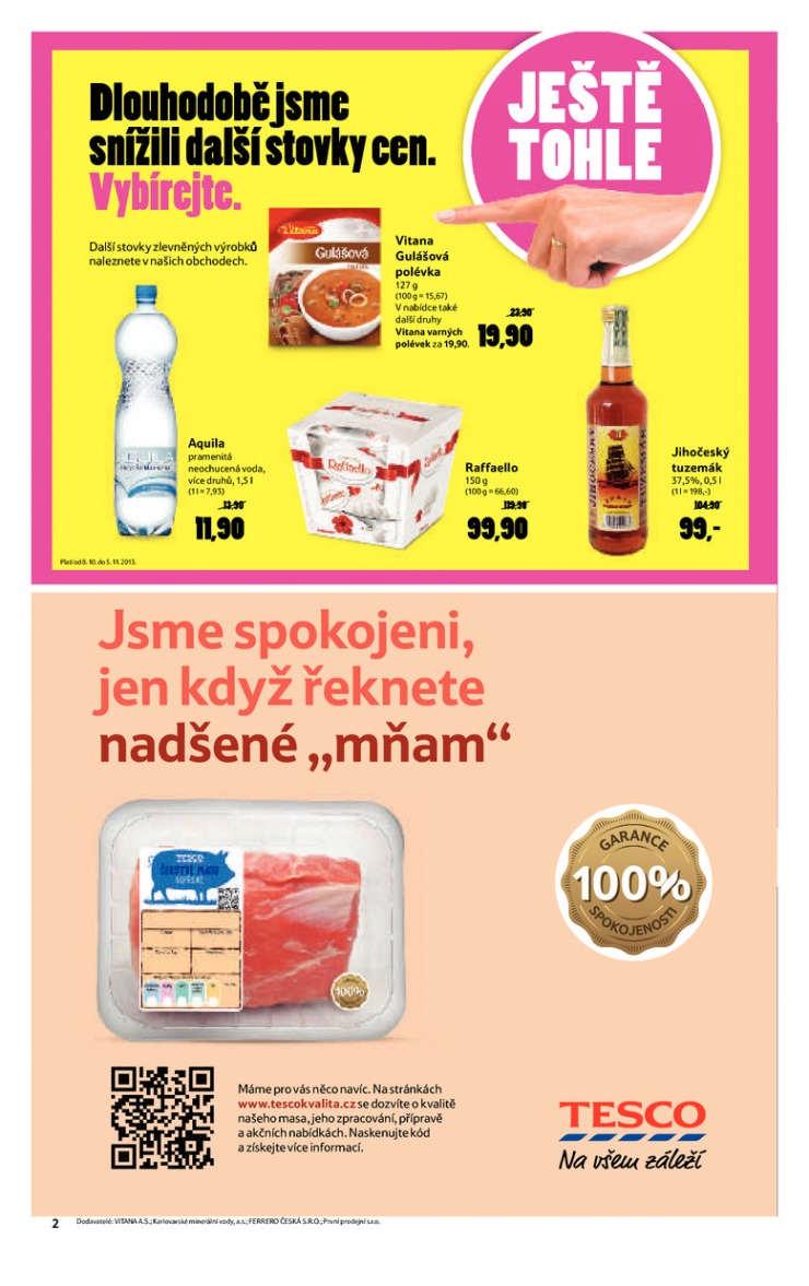 leták Tesco velké hypermarkety od 9.10.2013 strana 1 leták Tesco velké hypermarkety od 9.10.2013 strana 1