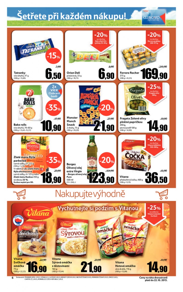 let�k Tesco velk� hypermarkety od 9.10.2013 strana 1
