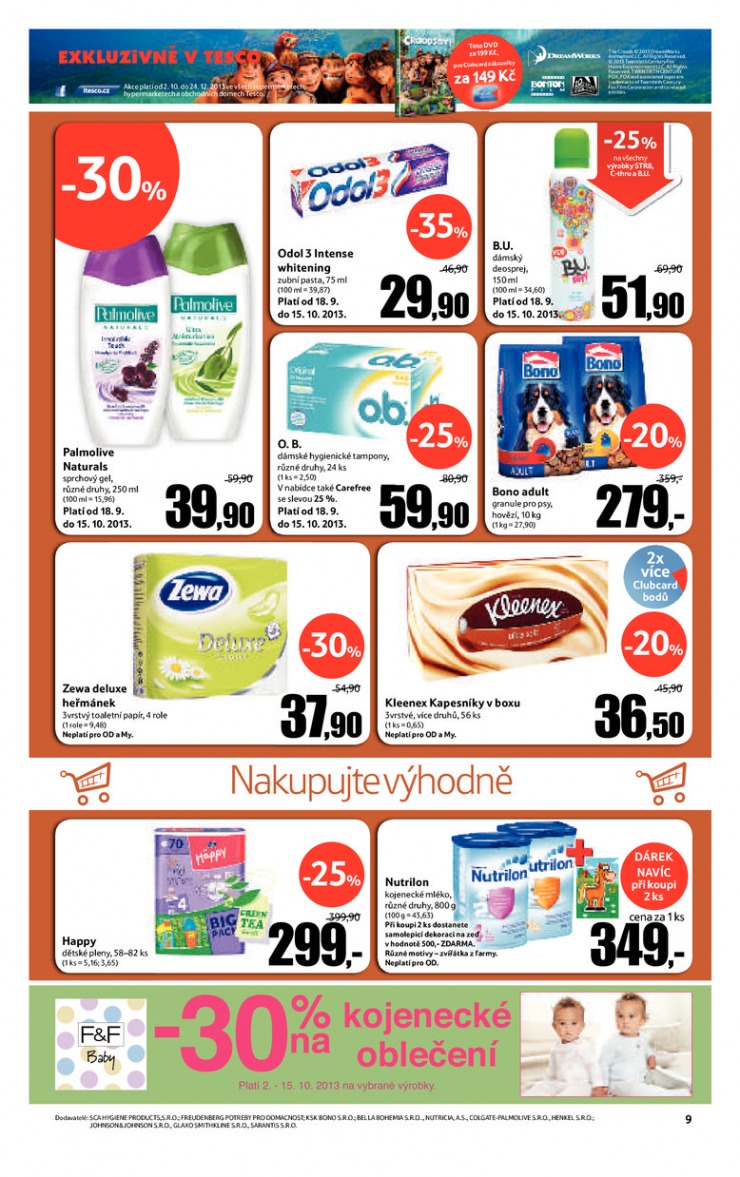 let�k Tesco velk� hypermarkety od 9.10.2013 strana 1