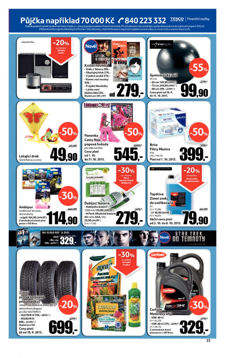let�k Tesco velk� hypermarkety od 9.10.2013 strana 1