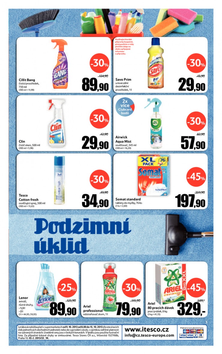 let�k Tesco supermarkety od 9.10.2013 strana 1