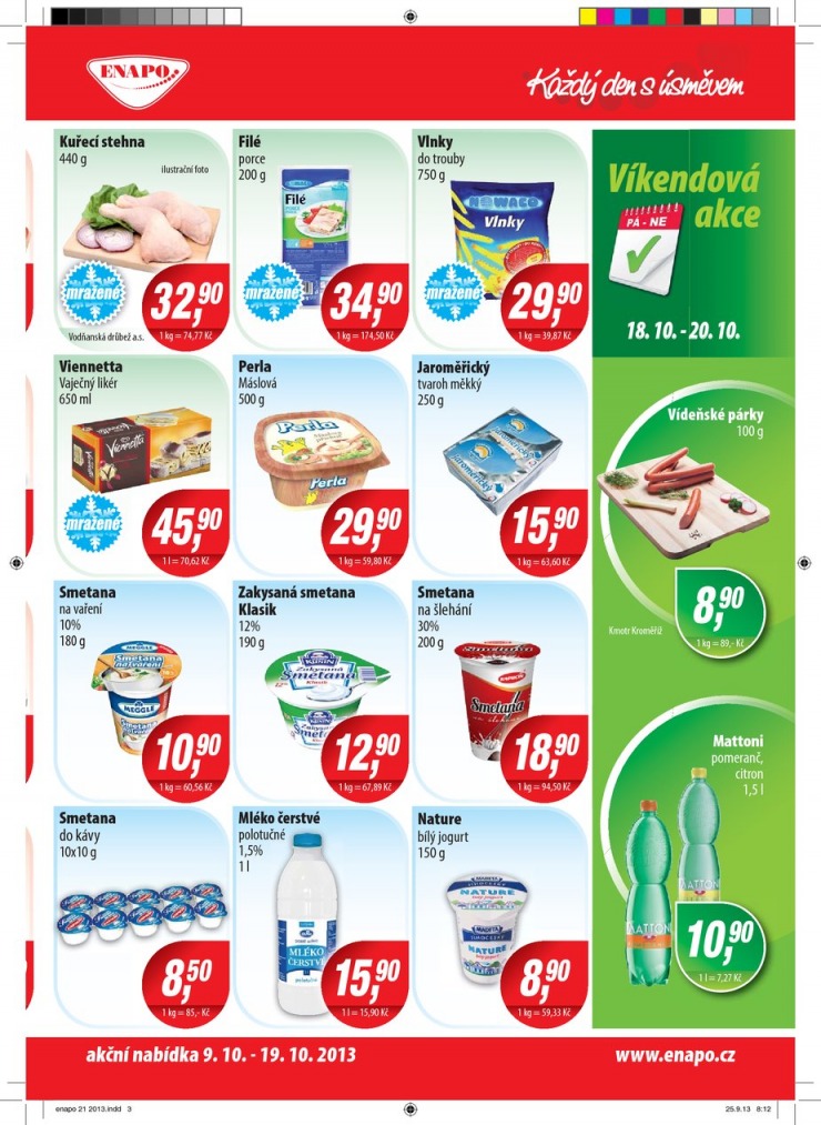 leták Enapo Akční leták od 9.10.2013 strana 1 leták Enapo Akční leták od 9.10.2013 strana 1