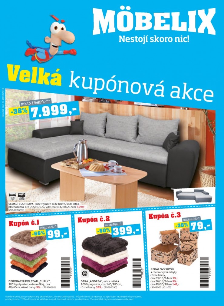 letk Mobelix Aktuln prospekt od 7.10.2013 strana 1