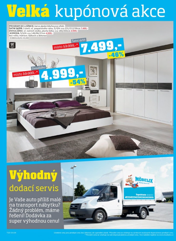 let�k Mobelix Aktu�ln� prospekt od 7.10.2013 strana 1