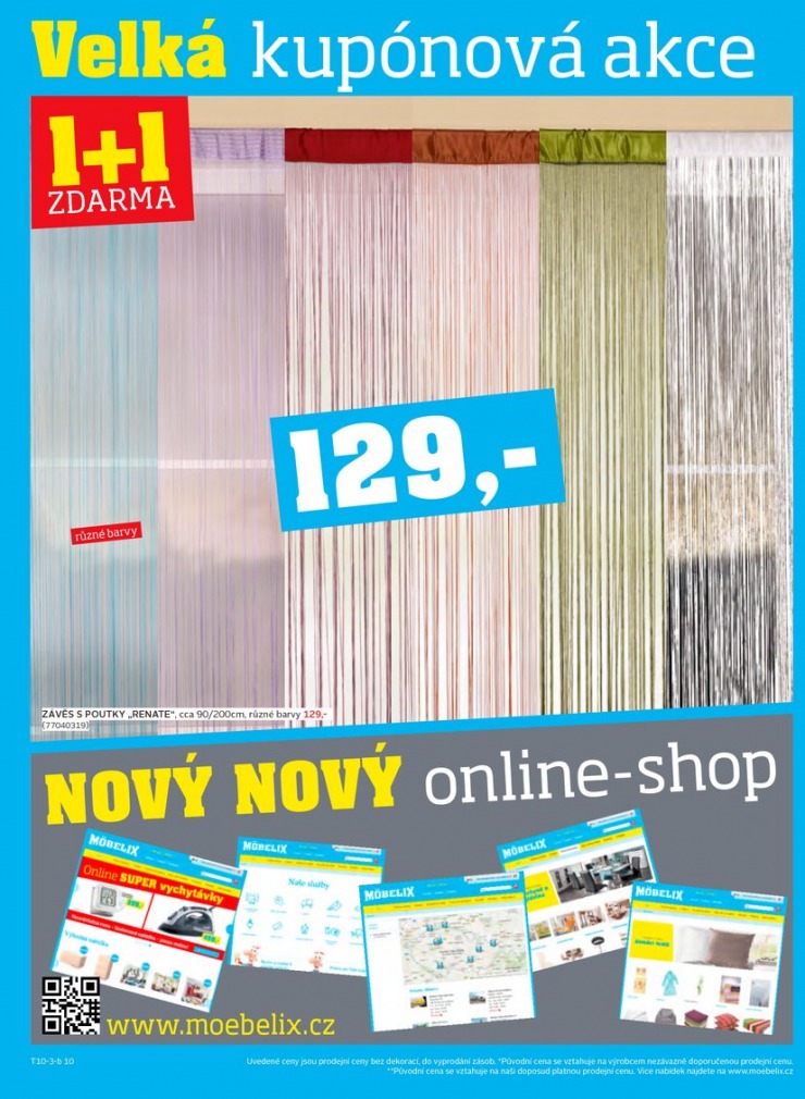 let�k Mobelix Aktu�ln� prospekt od 7.10.2013 strana 1