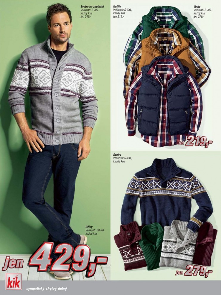 let�k Kik textil Prospekt od 9.10.2013 strana 1