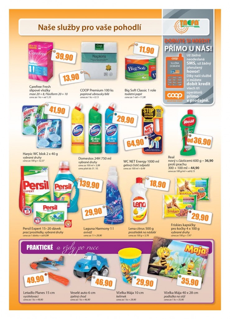 let�k COOP Trefa od 9.10.2013 strana 1