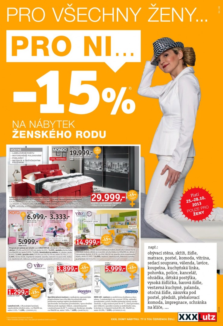 let�k XXXLutz On a ona v Praze Stod�lk�ch od 7.10.2013 strana 1