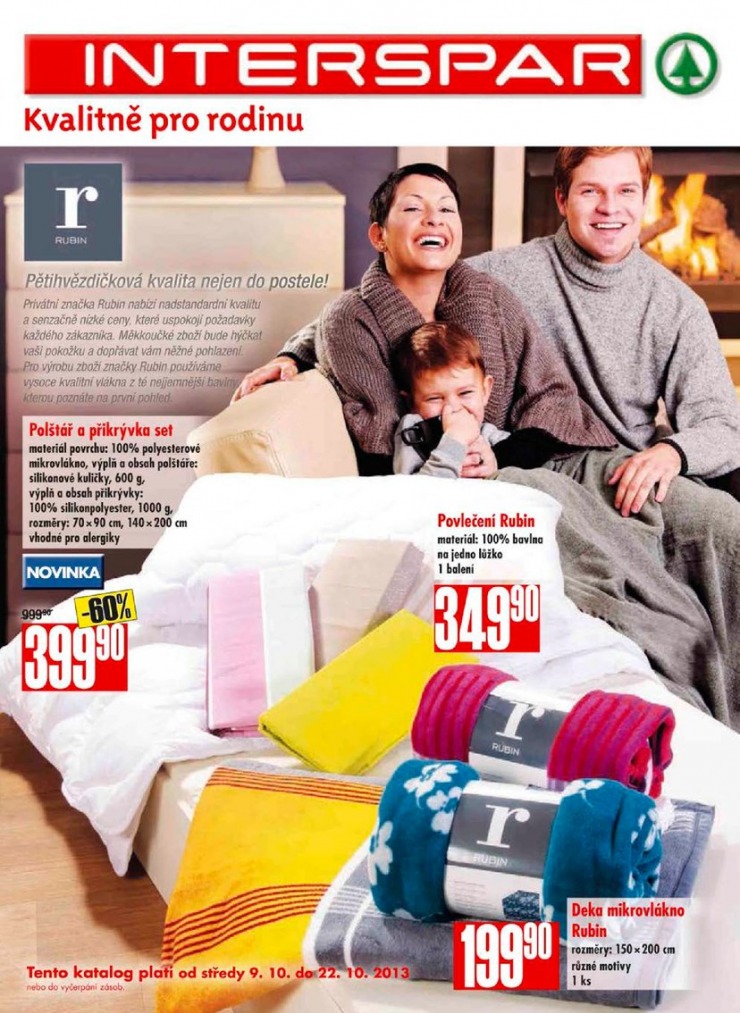 leták Interspar katalog bydlení od 9.10.2013 strana 1 leták Interspar katalog bydlení od 9.10.2013 strana 1