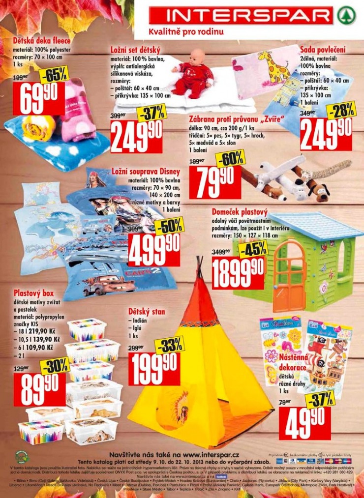 leták Interspar katalog bydlení od 9.10.2013 strana 1 leták Interspar katalog bydlení od 9.10.2013 strana 1