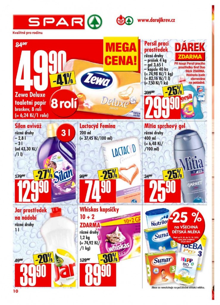 leták Interspar nabídka Spar od 9.10.2013 strana 1 leták Interspar nabídka Spar od 9.10.2013 strana 1