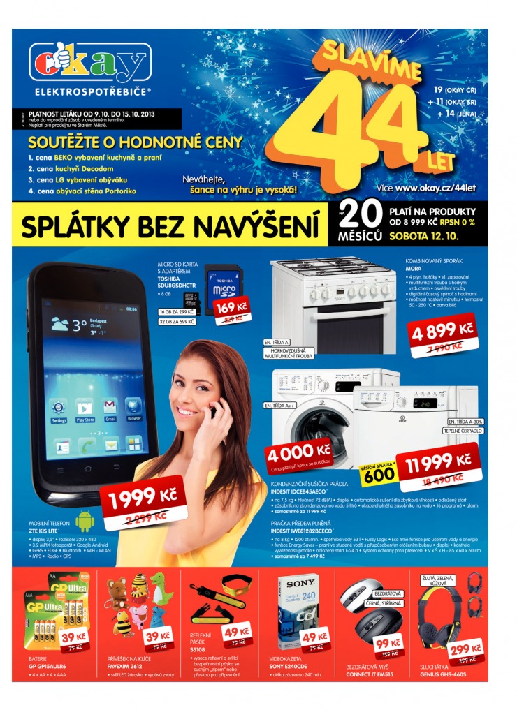 letk Okay Aktuln letk od 9.10.2013 strana 1