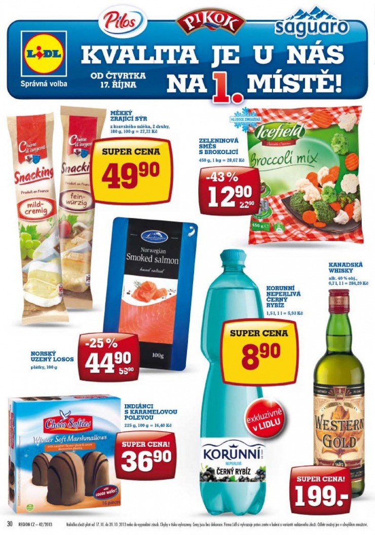 let�k Lidl Ak�n� nab�dka od 14.10.2013 strana 1