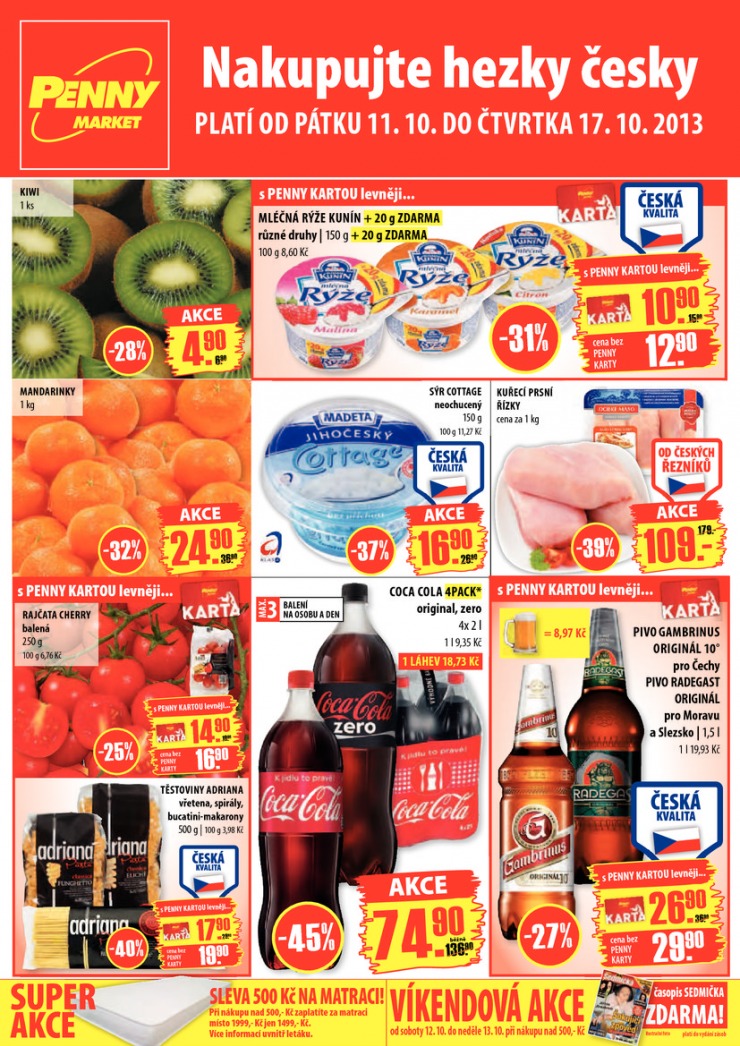 letk Penny Aktuln nabdka od 11.10.2013 strana 1