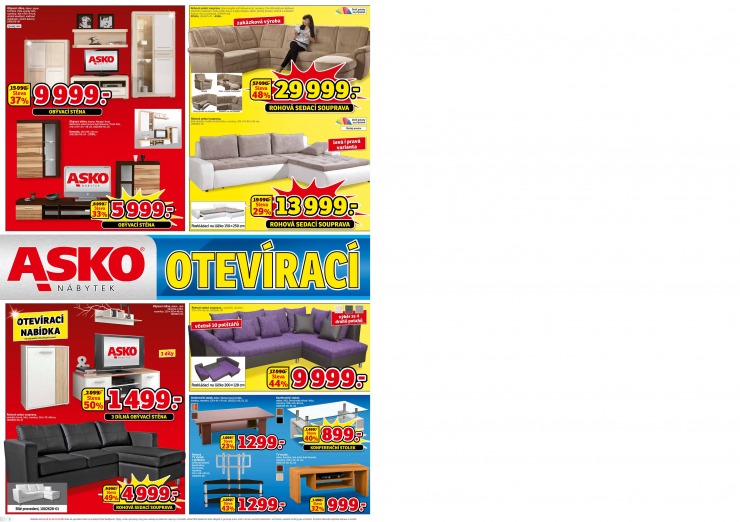 leták Asko nábytek platí pro České Budějovice od 10.10.2013 strana 1 leták Asko nábytek platí pro České Budějovice od 10.10.2013 strana 1