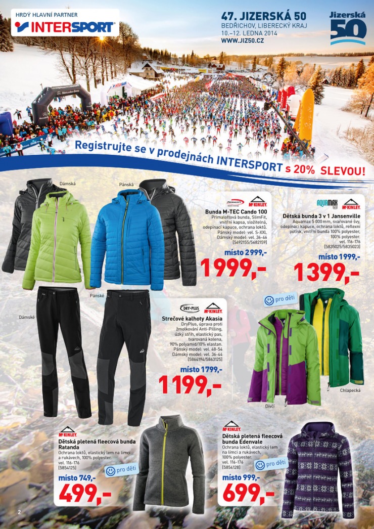 leták Intersport Aktuální leták od 10.10.2013 strana 1 leták Intersport Aktuální leták od 10.10.2013 strana 1