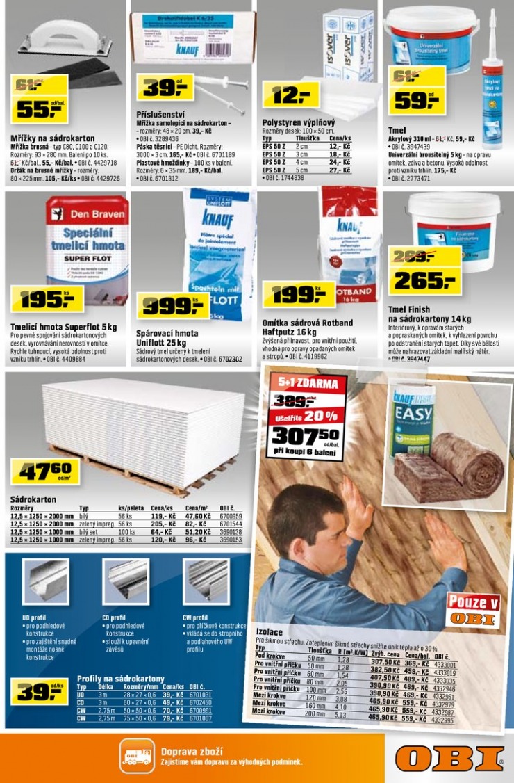 leták OBI Aktuální leták od 10.10.2013 strana 1 leták OBI Aktuální leták od 10.10.2013 strana 1